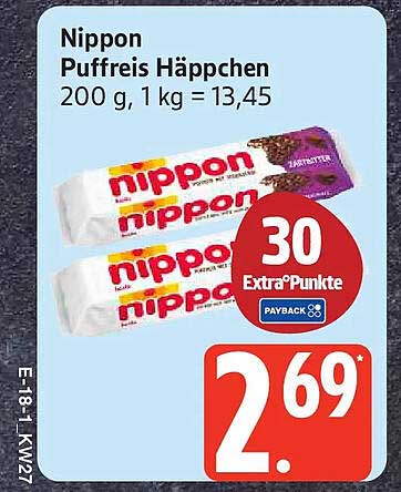 Nippon Puffreis Häppchen