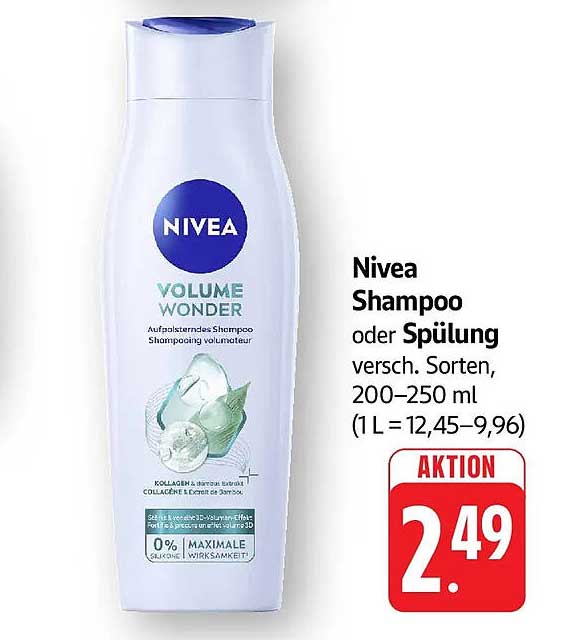 Nivea Shampoo oder Spülung