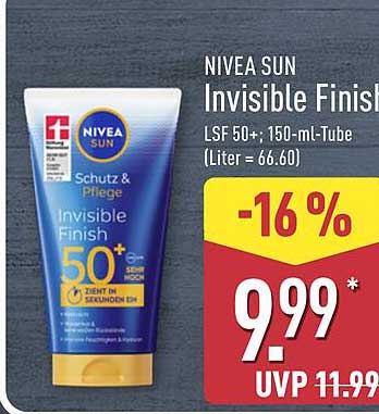 NIVEA SUN Invisible Finish
