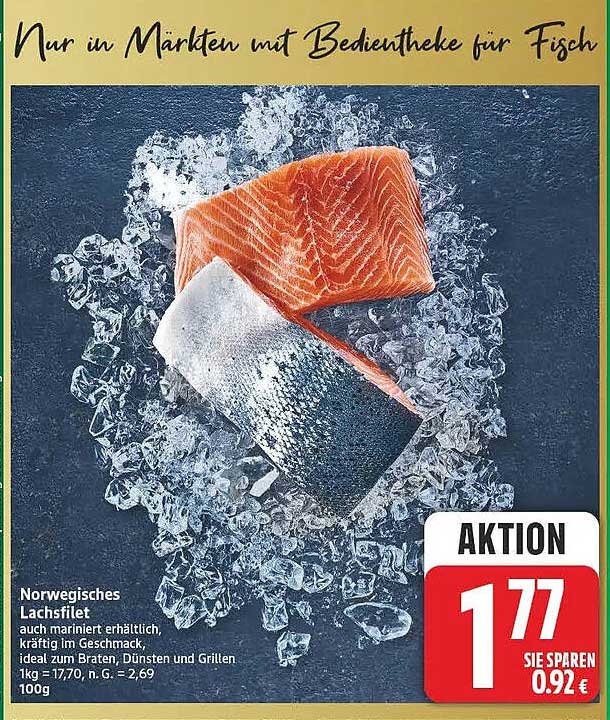 Norwegisches Lachsfilet