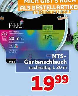 NTS-Gartenschlauch nachhaltig, L 20 m