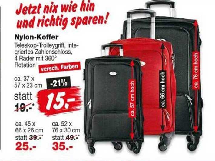 Nylon-Koffer
