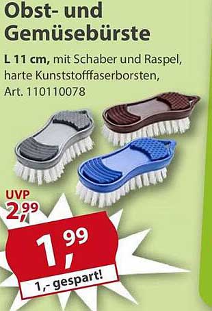 Obst- und Gemüsebürste