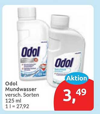 Odol Mundwasser versch. Sorten 125 ml