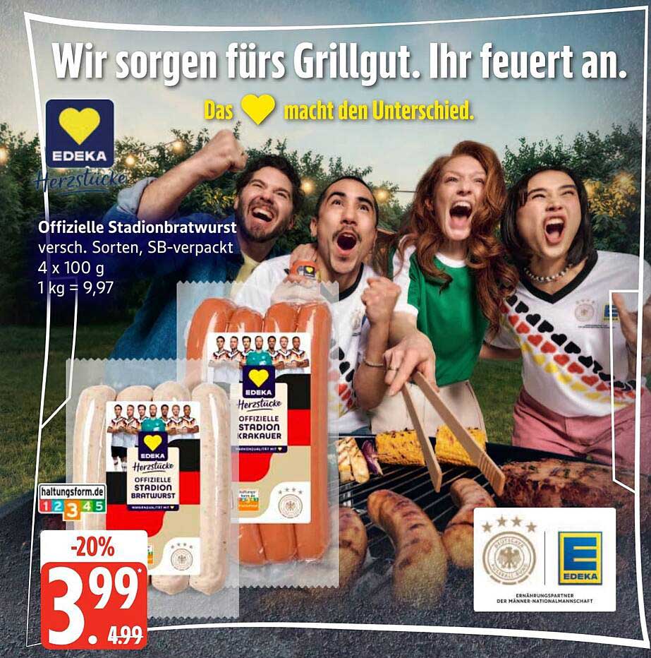 Offizielle Stadionbratwurst