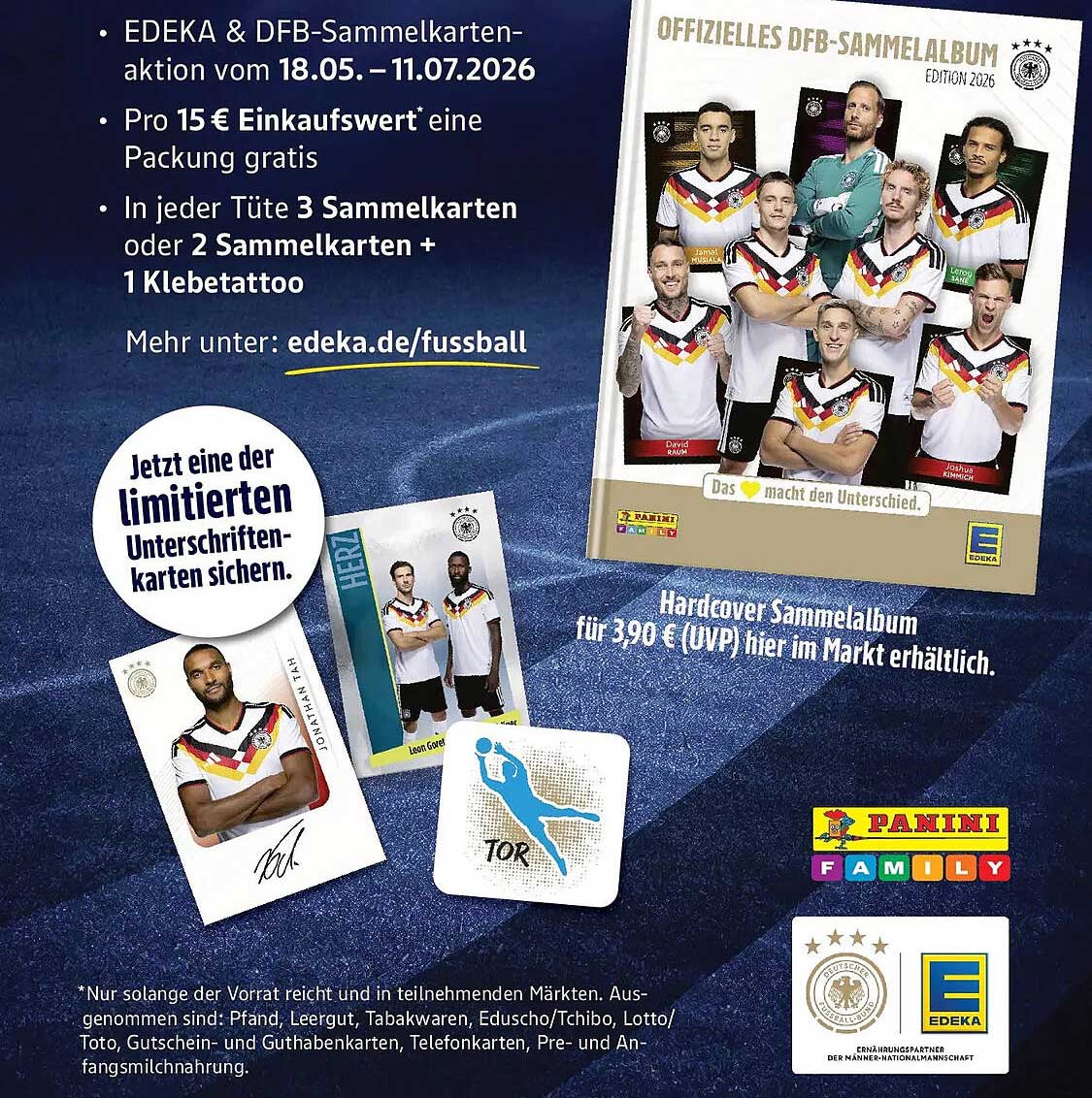 Offizielles DFB-Sammelalbum Edition 2026