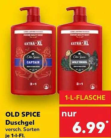 OLD SPICE Duschgel versch. Sorten je 1-l-Fl.