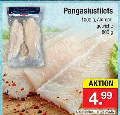 Pangasiusfilets