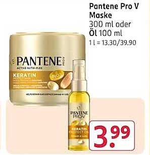 Pantene Pro V Maske 300 ml oder Öl 100 ml