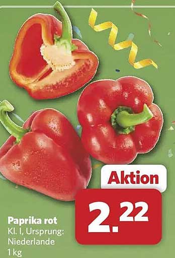 Paprika rot