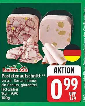 Pastetenaufschnitt **