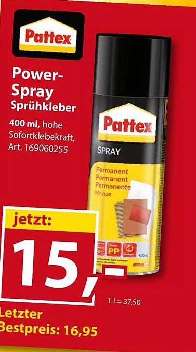Pattex Power-Spray Sprühkleber