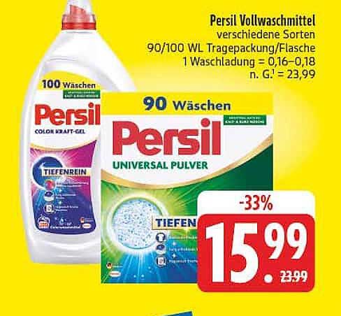 Persil Vollwaschmittel verschiedene Sorten
