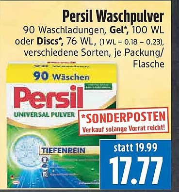 Persil Waschpulver