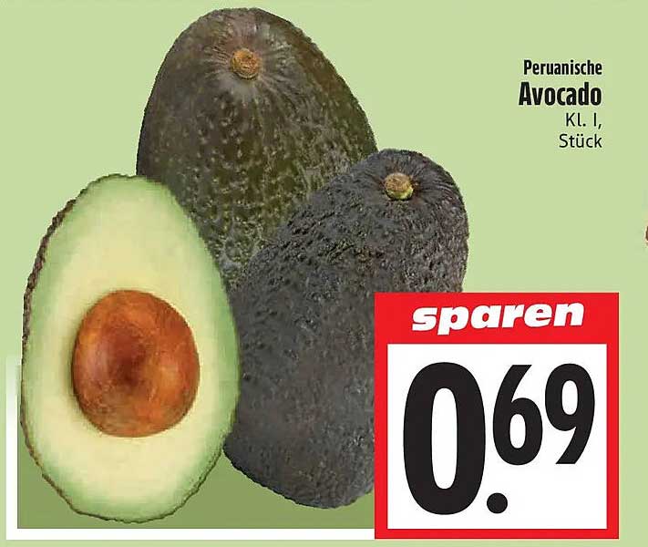 Peruanische Avocado Kl. I, Stück
