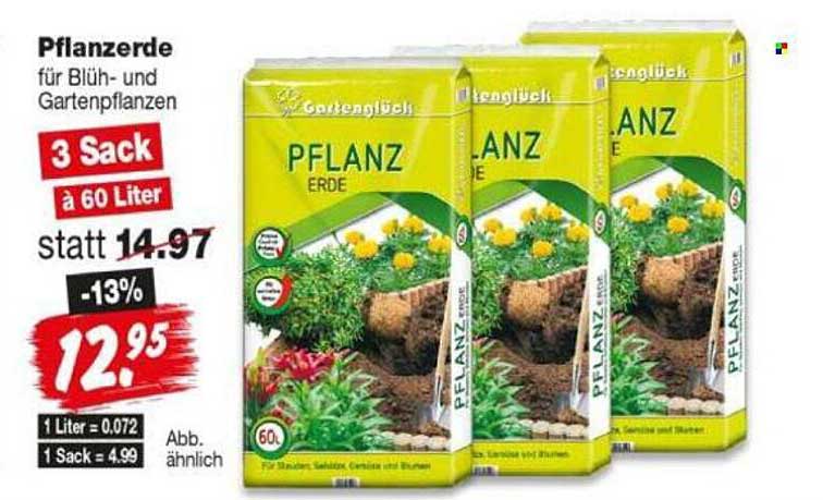 Pflanzerde für Blüh- und Gartenpflanzen