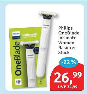 Philips OneBlade Intimate Women Rasierer Stück