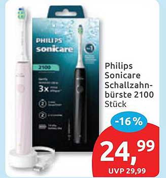 Philips Sonicare Schallzahnbürste 2100 Stück