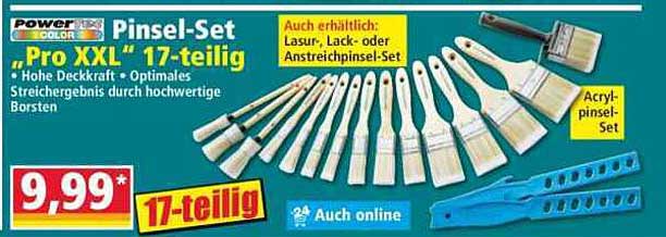 Pinsel-Set „Pro XXL“ 17-teilig
