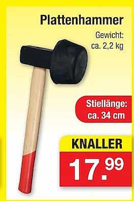 Plattenhammer