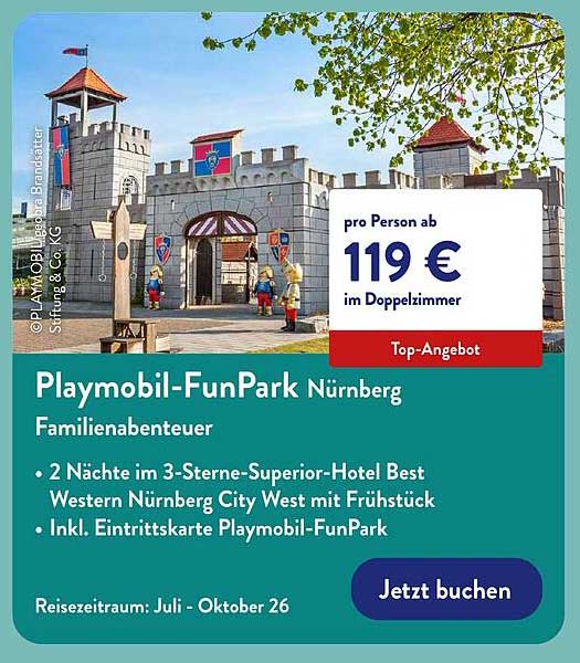 Playmobil-FunPark Nürnberg Familienabenteuer