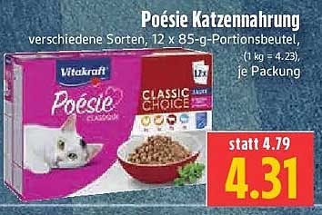 Poesie Katzennahrung
