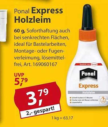 Ponal Express Holzleim