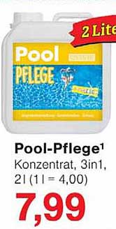 Pool-Pflege
