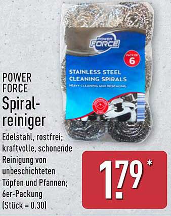 POWER FORCE Spiral-reiniger