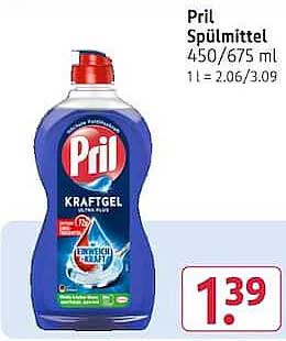 Pril Spülmittel 450/675 ml