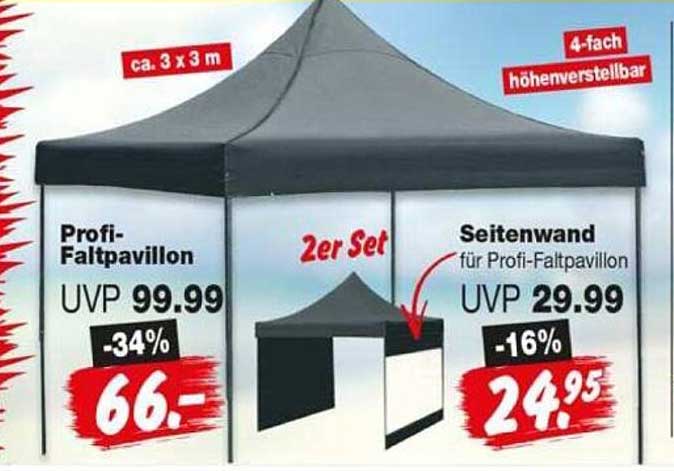 Profi-Faltpavillon