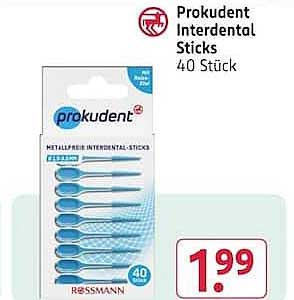 Prokudent Interdental Sticks 40 Stück