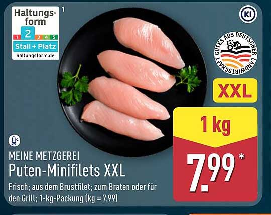 Puten-Minifilets XXL