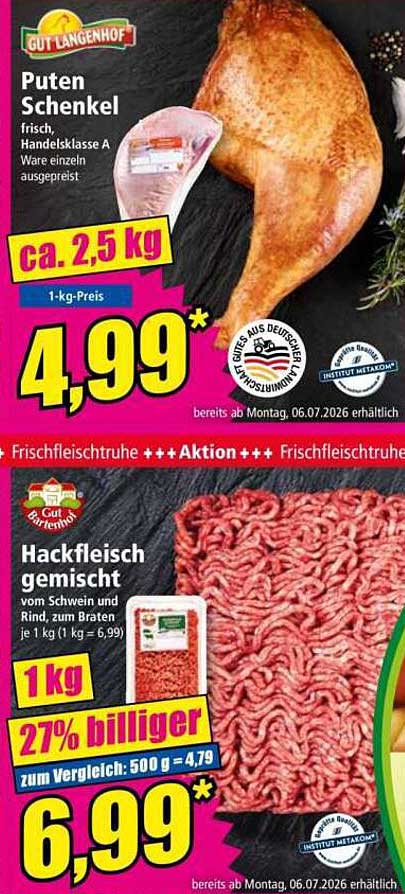 Puten Schenkel