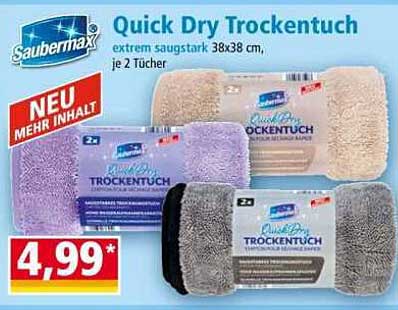 Quick Dry Trockentuch