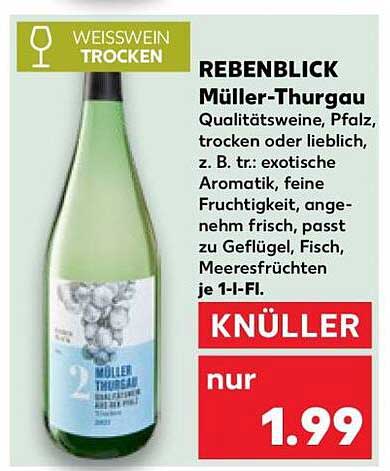 REBENBLICK Müller-Thurgau
