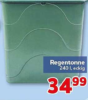 Regentonne 240 l, eckig