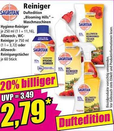 Reiniger Duftedition "Blooming Hills" – Waschmaschinen