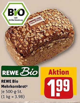 REWE Bio Mehrkornbrot²
