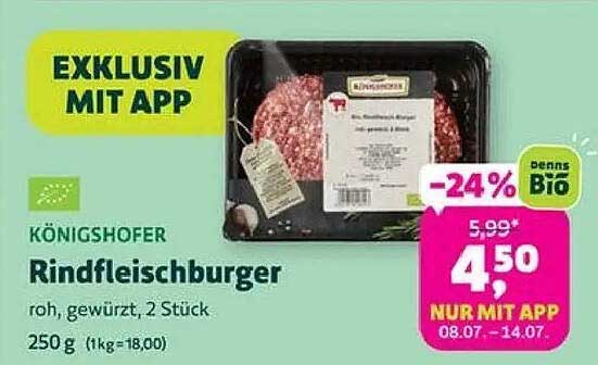 Rindfleischburger