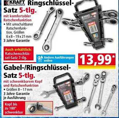 Ringschlüssel-Satz 5-tlg.