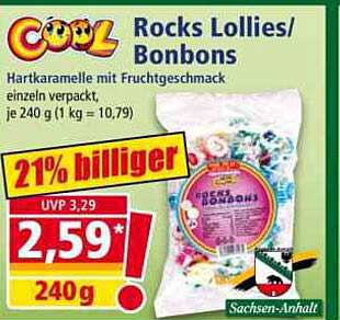 Rocks Lollies/Bonbons