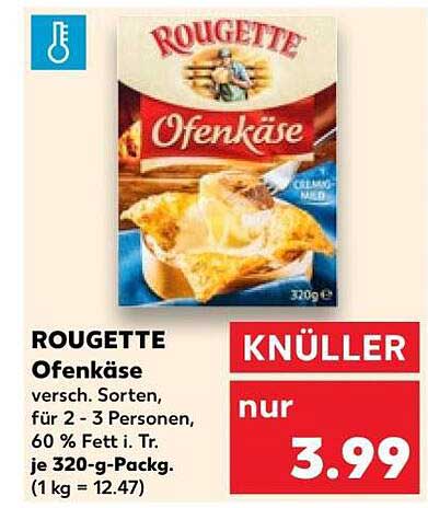 ROUGETTE Ofenkäse