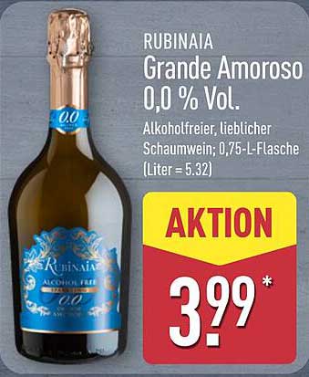 RUBINAIA Grande Amoroso 0,0 % Vol.