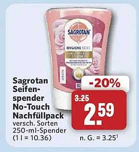 Sagrotan Seifen-spender No-Touch Nachfüllpack