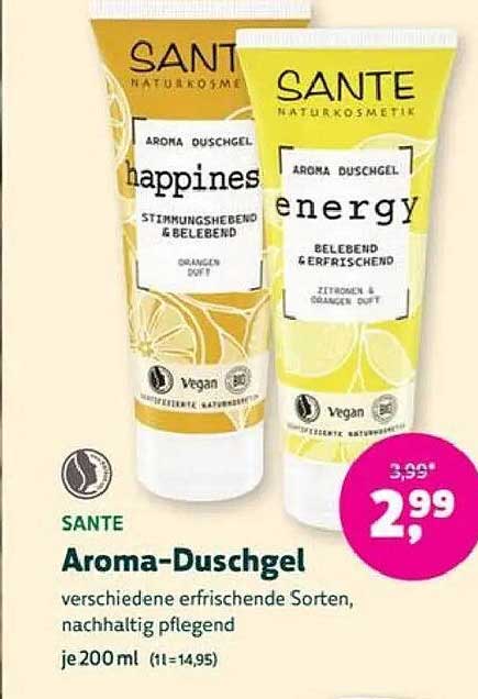 SANTE Aroma-Duschgel