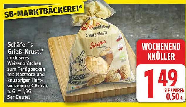 Schäfer’s Grieß-Krusti*