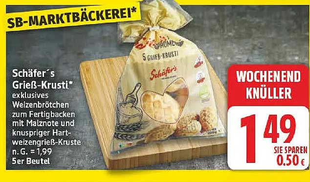 Schäfer’s Grieß-Krusti*