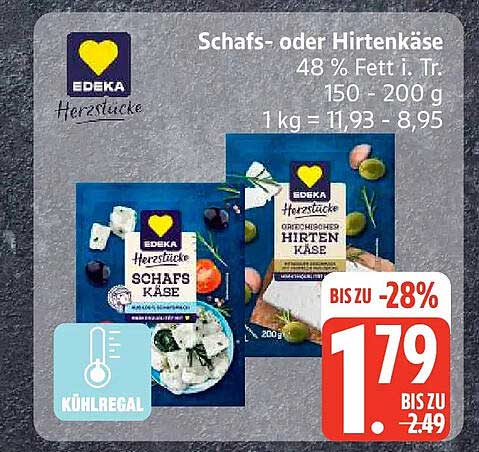 Schafs- oder Hirtenkäse