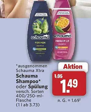Schauma Shampoo* oder Spülung
